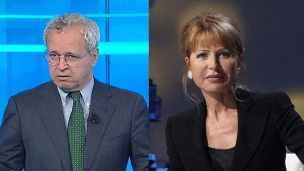 Scontro tra Gruber e Mentana