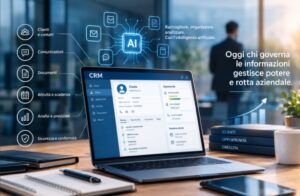 CRM e intelligenza artificiale per governare le informazioni e il futuro dell’impresa